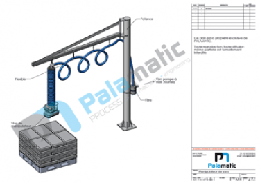 Bag manipulator - Bulk material and powder handling 