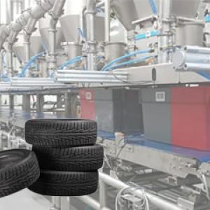 Tire production line