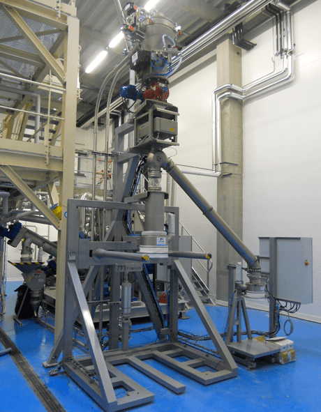 Flowmatic 01 - bulk bag filler bulk materials