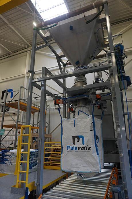 Bulk bag packaging line.