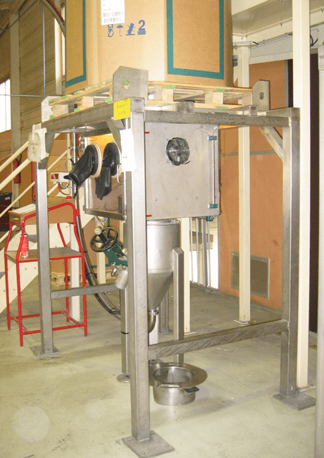 Big bag discharge systems - Dust-tight, Flexible Solutions