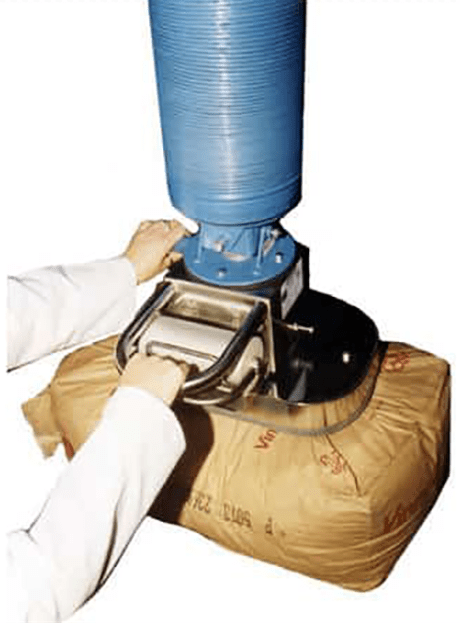 suction seal sack lifting Palamatic Process