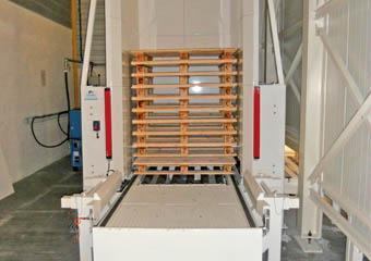 big bag filling pallet unstacker 7 Bulk bag conditioner - Pallet unstacker