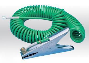 big bag filling grounding clamp 10 Bulk bag conditioner - Grounding clamp