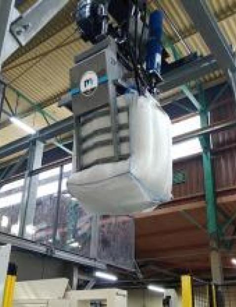 Palamatic Process biedt geautomatiseerde big bag transfer oplossingen.